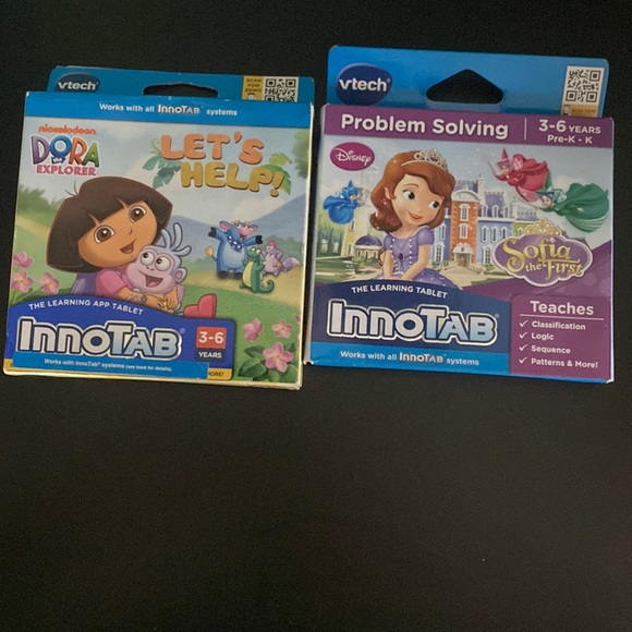 VTECH Innotab Dora the explorer and Sofía the first/ ages 3-6 - Picture 1 of 6